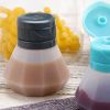 Mini Portable Bottle Dispenser Silicone Leak Proof Squeezable Salad Dressing Mayo Ketchup Mustard Hot Sauce Bottle Kitchen Tool