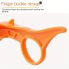 1pc; Portable Fruit Peeler; Stainless Steel Ring Pear Orange Kiwi Peeling Knief; Multi-functional Potato Vegetable Kitchen Dining Tool